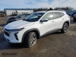 2025 Chevrolet Trax LT with VIN KL77LHEP9SC136880, listed as a Copart auction lot 50460465 with 2,895 mi miles and Salvage Title. Bid and sale history available at carsss.com. Image 1.