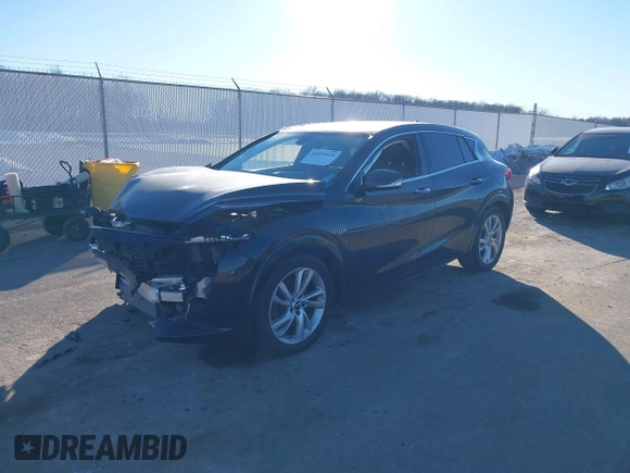 2017 Infiniti QX30 Sport with VIN SJKCH5CP3HA038000, listed as a IAAI auction lot 41454918 with 75,086 mi miles and . Bid and sale history available at DreamBid. Image 17.