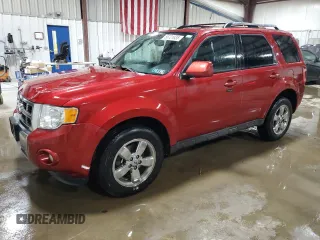 2012 Ford Escape Limited with VIN 1FMCU9EG1CKC41954, listed as a Copart auction lot 53721935 with 135,086 mi miles and Salvage Title. Bid and sale history available at carsss.com. Image 1.