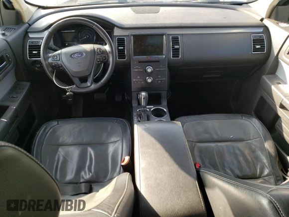 2015 Ford Flex SEL with VIN 2FMGK5C89FBA07815, listed as a Copart auction lot 86579514 with 150,585 mi miles and Salvage Title. Bid and sale history available at carsss.com. Image 8.