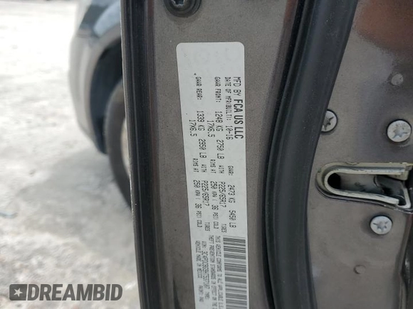 2017 Dodge Journey SXT с VIN 3C4PDCBG9HT537107, выставлен на аукционе Copart как лот 58710675 с пробегом 261 861 миль миль и Чистый • Clean title. История ставок и продаж доступна на DreamBid. Изображение 13.