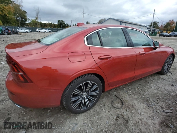 2019 Volvo S60 Inscription with VIN 7JRA22TL2KG013795, listed as a Copart auction lot 72384163 with 47,057 mi miles. Bid and sale history available at carsss.com. Image 3.
