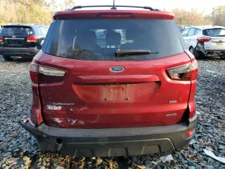 2018 Ford EcoSport SES with VIN MAJ6P1CL8JC174244, listed as a Copart auction lot 80686094 with 106,376 mi miles and Salvage Title. Bid and sale history available at DreamBid. Image 6.