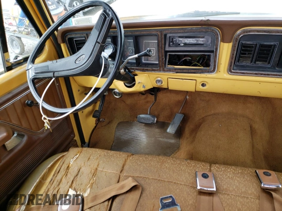 1974 Ford Ranger with VIN F10YNT61094, listed as a Copart auction lot 68050074 with 172,188 mi miles and Salvage Title. Bid and sale history available at DreamBid. Image 8.