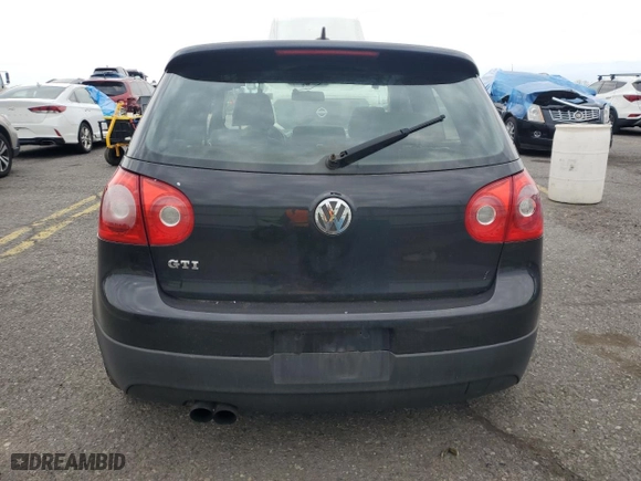 2008 Volkswagen GTI with VIN WVWEV71K88W197315, listed as a Copart auction lot 52974145 with 165,227 mi miles and Clean Title. Bid and sale history available at carsss.com. Image 6.