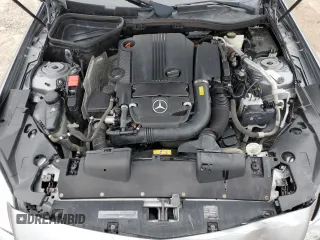 2014 Mercedes-Benz SLK 250 with VIN WDDPK4HA0EF091357, listed as a Copart auction lot 46293775 with 71,994 mi miles and Salvage title. Bid and sale history available at DreamBid. Image 11.