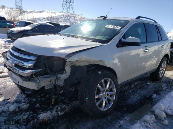 2011 Ford Edge SEL with VIN 2FMDK3JC1BBB38925, listed as a Copart auction lot 46193535 with 101,641 mi miles and Salvage Title. Bid and sale history available at carsss.com. Image 1.