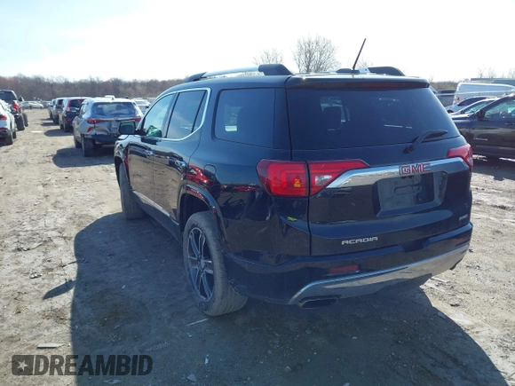 2018 GMC Acadia Denali with VIN 1GKKNXLS5JZ226424, listed as a IAAI auction lot 41956513 with 106,754 mi miles and . Bid and sale history available at carsss.com. Image 3.