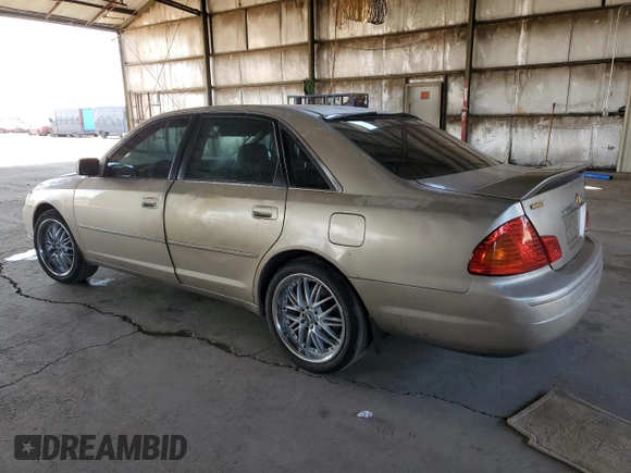 2002 Toyota Avalon XL with VIN 4T1BF28B42U254696, listed as a Copart auction lot 53679355 with 168,828 mi miles and Salvage Title. Bid and sale history available at DreamBid. Image 2.