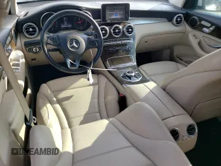2019 Mercedes-Benz GLC 300 with VIN WDC0G4JB9KV159358, listed as a Copart auction lot 56053465 with 89,497 mi miles and Salvage title. Bid and sale history available at DreamBid. Image 8.