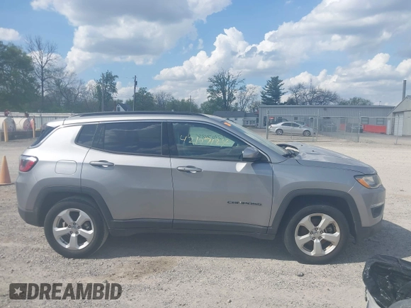 2019 Jeep Compass Altitude z VIN 3C4NJCBB7KT742453, wystawiony jako IAAI lot #42107184 z przebiegiem 97 683 mil mil oraz . Historia ofert i sprzedaży dostępna na DreamBid. Obrazek 14.