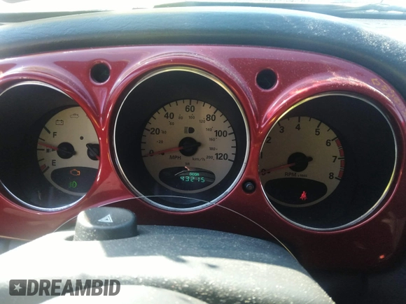 2003 Chrysler PT Cruiser Limited with VIN 3C8FY68B63T565645, listed as a IAAI auction lot 39932875 with 43,215 mi miles. Bid and sale history available at carsss.com. Image 7.