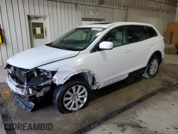 2009 Mazda CX-9 Touring with VIN JM3TB38V990174727, listed as a Copart auction lot 54145625 with 161,211 mi miles and Salvage Title. Bid and sale history available at DreamBid. Image 1.