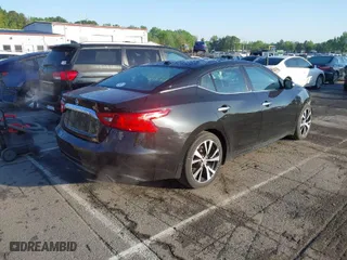 2017 Nissan Maxima SR with VIN 1N4AA6AP3HC453027, listed as a IAAI auction lot 41965266 with 42,073 mi miles. Bid and sale history available at carsss.com. Image 4.