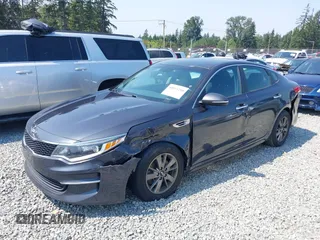 2016 Kia Optima LX Turbo with VIN 5XXGT4L10GG004351, listed as a IAAI auction lot 40053290 with 85,480 mi miles. Bid and sale history available at carsss.com. Image 17.