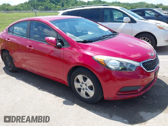 2016 Kia Forte LX z VIN KNAFK4A61G5612426, wystawiony jako IAAI lot #42269883 z przebiegiem 75 392 mil mil oraz . Historia ofert i sprzedaży dostępna na DreamBid. Obrazek 1.