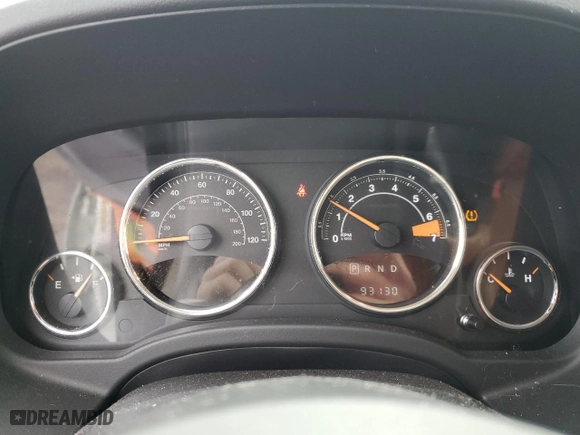 2017 Jeep Compass High Altitude with VIN 1C4NJDEB7HD129801, listed as a Copart auction lot 43848025 with 93,130 mi miles and Salvage Title. Bid and sale history available at carsss.com. Image 9.