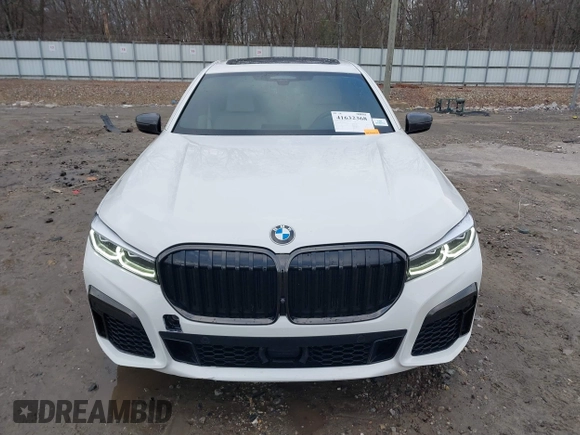 2022 BMW 7 Series 740i with VIN WBA7T2C03NCH94625, listed as a IAAI auction lot 41632368 with 41,953 mi miles. Bid and sale history available at carsss.com. Image 13.