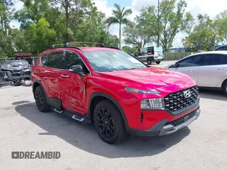 2022 Hyundai Santa Fe XRT z VIN 5NMS64AJ3NH382831, wystawiony jako IAAI lot #42100573 z przebiegiem 46 502 mil mil oraz . Historia ofert i sprzedaży dostępna na DreamBid. Obrazek 1.