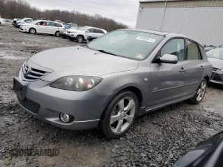 2005 Mazda 3 s with VIN JM1BK343251265528, listed as a Copart auction lot 84993614 with 149,152 mi miles and Salvage Title. Bid and sale history available at carsss.com. Image 1.