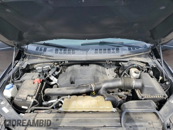 2019 Ford F-150 XL with VIN 1FTEW1E40KFC77222, listed as a Copart auction lot 57392505 with 87,430 mi miles and Salvage title. Bid and sale history available at DreamBid. Image 11.