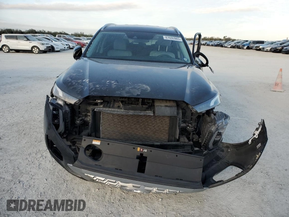 2022 Hyundai Palisade SEL with VIN KM8R44HE8NU383412, listed as a Copart auction lot 87695965 with Not provided miles and Non repairable. Bid and sale history available at DreamBid. Image 5.