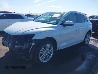 2020 Audi Q5 Premium Plus with VIN WA1BNAFY5L2023323, listed as a IAAI auction lot 41674930 with 35,847 mi miles and . Bid and sale history available at DreamBid. Image 18.