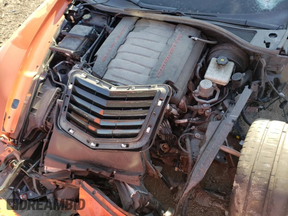 2019 Chevrolet Corvette Grand Sport 2LT with VIN 1G1YX2D78K5116515, listed as a Copart auction lot 52280934 with 43,390 mi miles and Salvage Title. Bid and sale history available at carsss.com. Image 12.