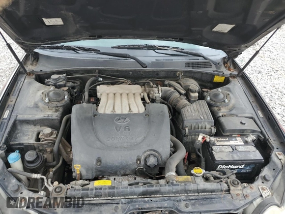 2002 Hyundai Sonata GLS with VIN KMHWF35H52A615774, listed as a Copart auction lot 72336474 with 156,588 mi miles and Salvage Title. Bid and sale history available at carsss.com. Image 11.