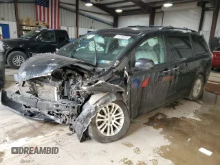 2016 Toyota Sienna XLE with VIN 5TDYK3DC2GS730177, listed as a Copart auction lot 47373315 with 0 mi miles and Salvage Title. Bid and sale history available at carsss.com. Image 1.