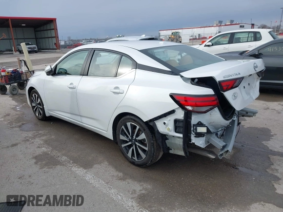 2024 Nissan Sentra SV with VIN 3N1AB8CV5RY315676, listed as a IAAI auction lot 41538052 with 2,410 mi miles and . Bid and sale history available at DreamBid. Image 3.