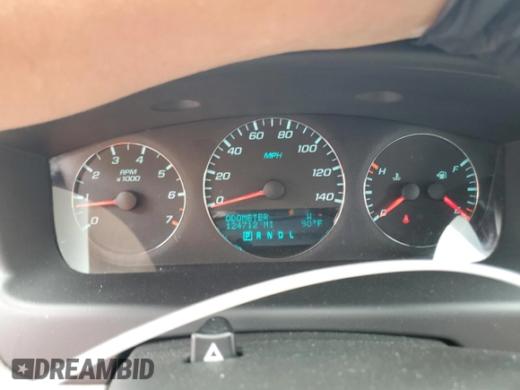 2015 Chevrolet Impala LT with VIN 2G1WB5E3XF1154757, listed as a Copart auction lot 60474895 with 124,712 mi miles and Clean title. Bid and sale history available at DreamBid. Image 9.