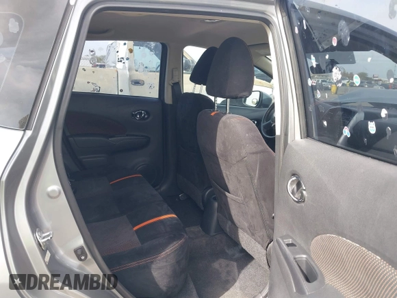 2015 Nissan Note S with VIN 3N1CE2CP0FL447865, listed as a IAAI auction lot 41578442 with 90,837 mi miles and . Bid and sale history available at DreamBid. Image 8.