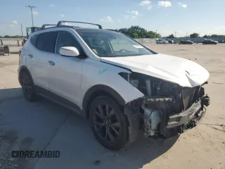 2018 Hyundai Santa Fe Ultimate z VIN 5XYZW4LA6JG566242, wystawiony jako Copart lot #54324655 z przebiegiem 125 543 mil mil oraz Szkoda całkowita • Salvage title. Historia ofert i sprzedaży dostępna na DreamBid. Obrazek 4.