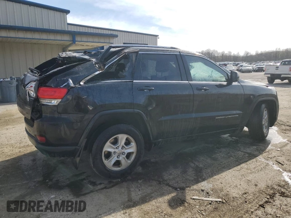 2015 Jeep Grand Cherokee Laredo with VIN 1C4RJFAG2FC790251, listed as a Copart auction lot 53562625 with 161,623 mi miles and Salvage Title. Bid and sale history available at carsss.com. Image 3.