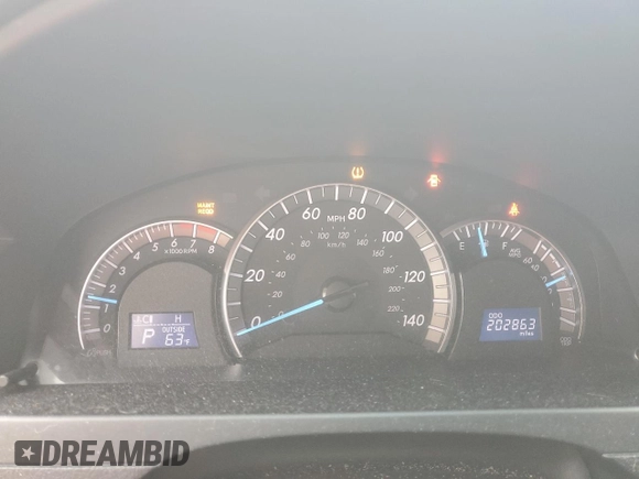 2014 Toyota Camry L with VIN 4T1BF1FK5EU786654, listed as a Copart auction lot 51228035 with 202,863 mi miles and Salvage Title. Bid and sale history available at carsss.com. Image 9.