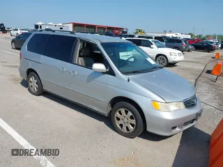 2003 Honda Odyssey EX-L with VIN 5FNRL18983B050769, listed as a IAAI auction lot 42113963 with 287,552 mi miles and . Bid and sale history available at DreamBid. Image 1.