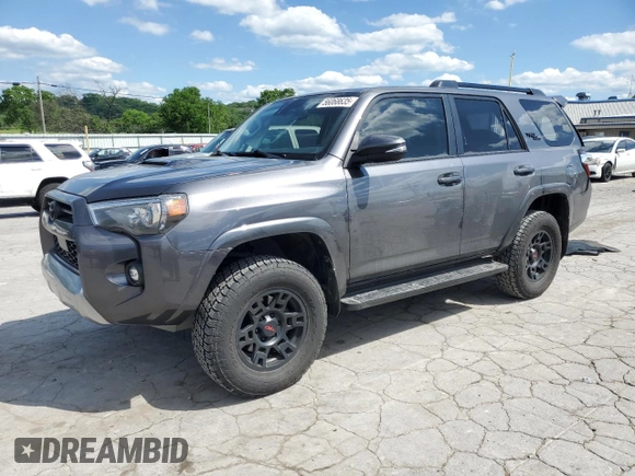 2021 Toyota 4Runner TRD Off Road Premium with VIN JTERU5JR4M5843435, listed as a Copart auction lot 56068635 with 79,307 mi miles and Salvage title. Bid and sale history available at DreamBid. Image 1.