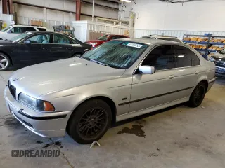 2002 BMW 5 Series 540iA with VIN WBADN63422GN85210, listed as a Copart auction lot 42259535 with 122,703 mi miles and Clean Title. Bid and sale history available at carsss.com. Image 1.