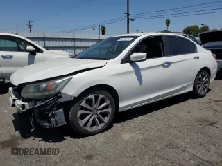 2013 Honda Accord Sport with VIN 1HGCR2F56DA012477, listed as a Copart auction lot 56510975 with 131,662 mi miles and Clean Title. Bid and sale history available at DreamBid. Image 1.