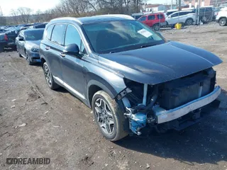 2021 Hyundai Santa Fe Limited with VIN 5NMS44AL1MH344651, listed as a IAAI auction lot 41733781 with 40,626 mi miles. Bid and sale history available at carsss.com. Image 1.