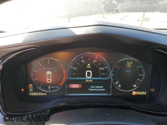 2014 Cadillac CTS Vsport Premium RWD with VIN 1G6AV5S85E0161878, listed as a Copart auction lot 53423935 with 128,233 mi miles and Clean Title. Bid and sale history available at carsss.com. Image 9.