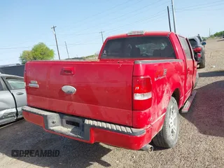 2008 Ford F-150 XL with VIN 1FTRW12W48KD33671, listed as a IAAI auction lot 41835564 with 154,639 mi miles. Bid and sale history available at carsss.com. Image 4.