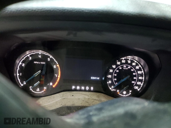 2019 Ford Ranger XL with VIN 1FTER1FH5KLB21851, listed as a Copart auction lot 87330714 with 83,941 mi miles and Salvage Title. Bid and sale history available at DreamBid. Image 9.