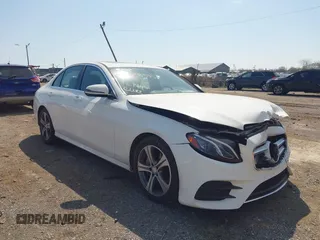 2017 Mercedes-Benz E 300 Luxury with VIN WDDZF4KB9HA091714, listed as a IAAI auction lot 42038333 with 107,358 mi miles and . Bid and sale history available at DreamBid. Image 1.