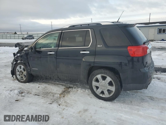 2011 GMC Terrain SLT-2 with VIN 2CTFLXE51B6229722, listed as a Copart auction lot 45777265 with 109,166 mi miles and Salvage Title. Bid and sale history available at carsss.com. Image 2.