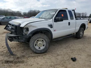 2008 Ford Super Duty F-250 SRW XL with VIN 1FTSX21508EC92855, listed as a Copart auction lot 82299124 with 122,566 mi miles and Salvage Title. Bid and sale history available at carsss.com. Image 1.