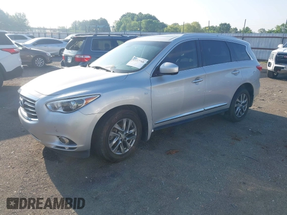 2014 Infiniti QX60 with VIN 5N1AL0MN7EC535832, listed as a IAAI auction lot 42117768 with 191,867 mi miles. Bid and sale history available at carsss.com. Image 18.