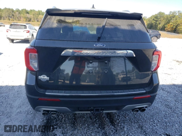 2022 Ford Explorer King Ranch with VIN 1FM5K7LC4NGA71016, listed as a Copart auction lot 76548944 with 60,231 mi miles and Salvage Title. Bid and sale history available at carsss.com. Image 6.