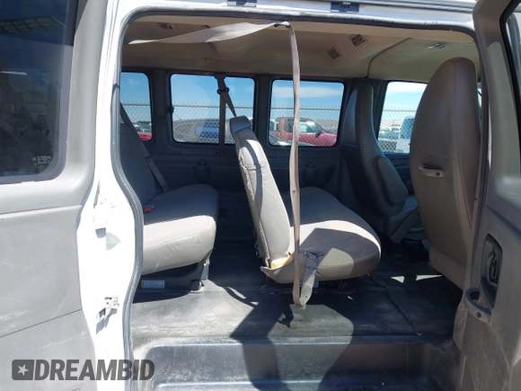 2013 Chevrolet Express Passenger LT with VIN 1GAZG1FG4D1149033, listed as a IAAI auction lot 41679269 with 204,020 mi miles and . Bid and sale history available at DreamBid. Image 8.